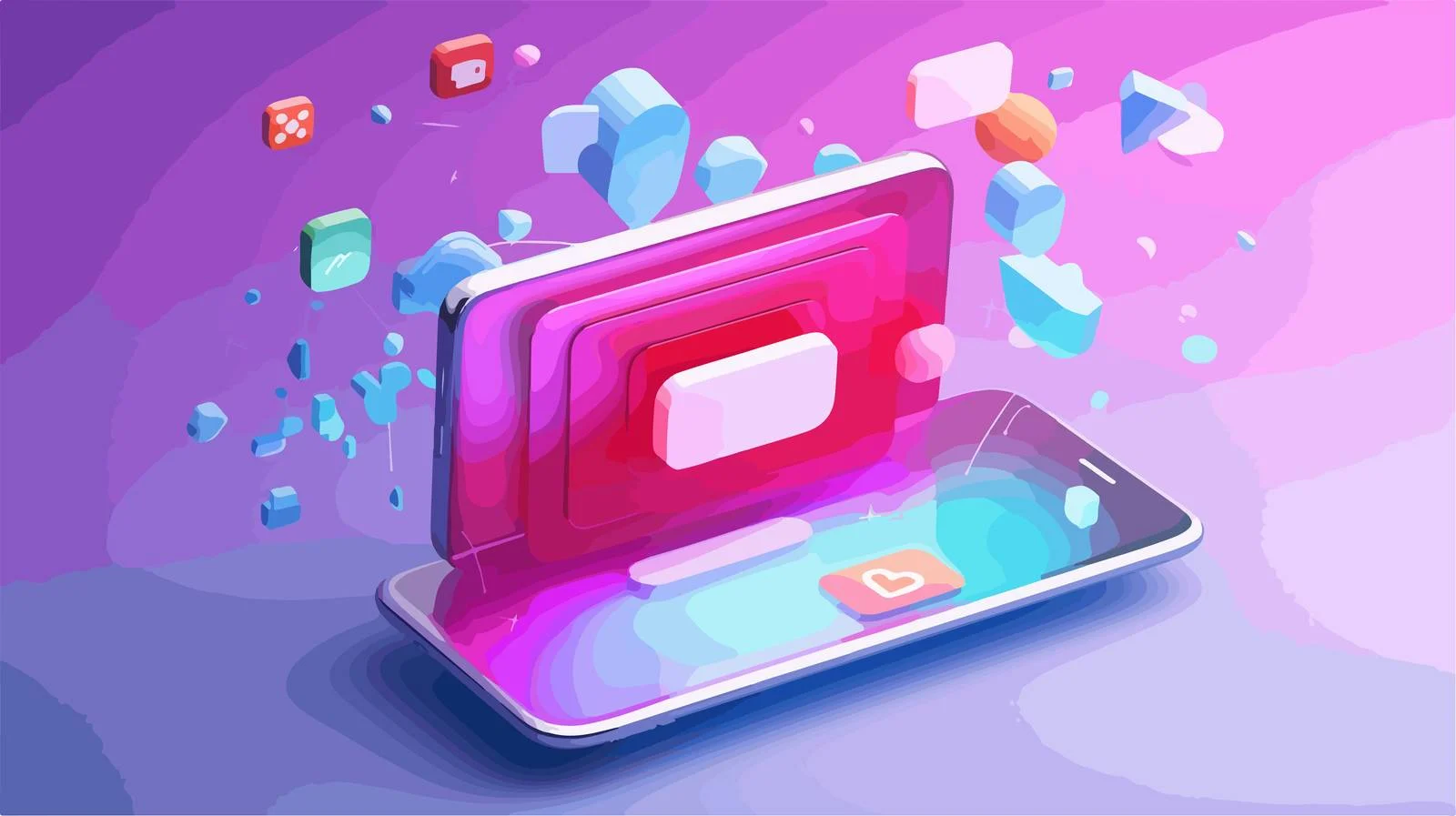 Electronics Notification Symbol on SMS — free download from Dotvec