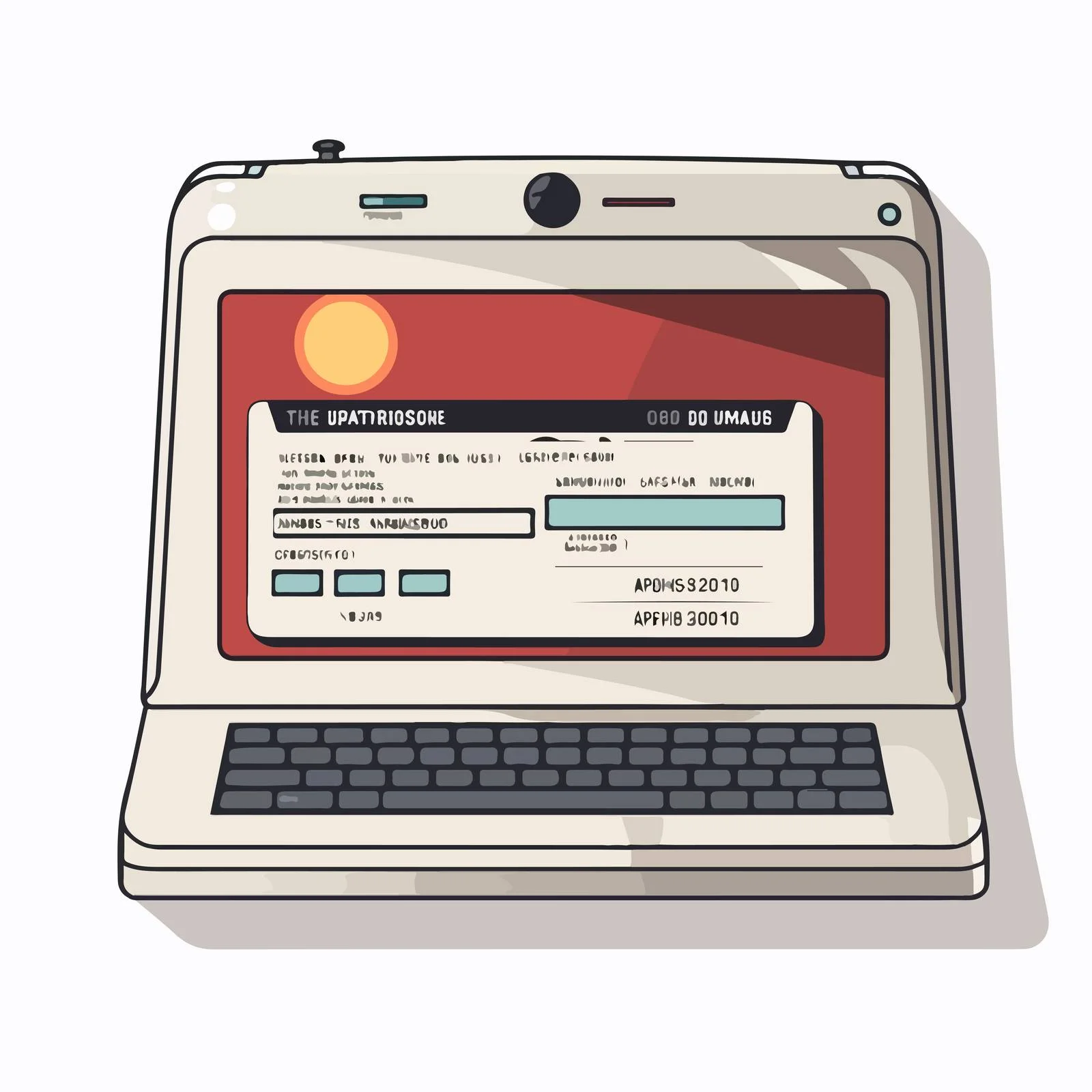 Critical system error alert pop-up — free download from Dotvec