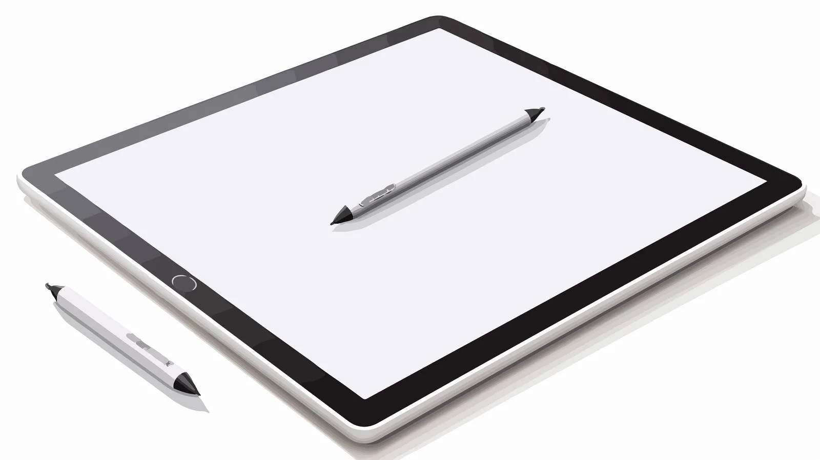 Sleek Tablet with Pen — free download from Dotvec