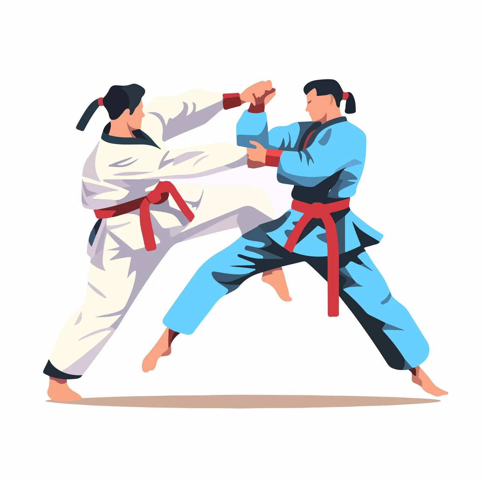 Dynamic Taekwondo Fight: Korean Martial Arts — free download from Dotvec