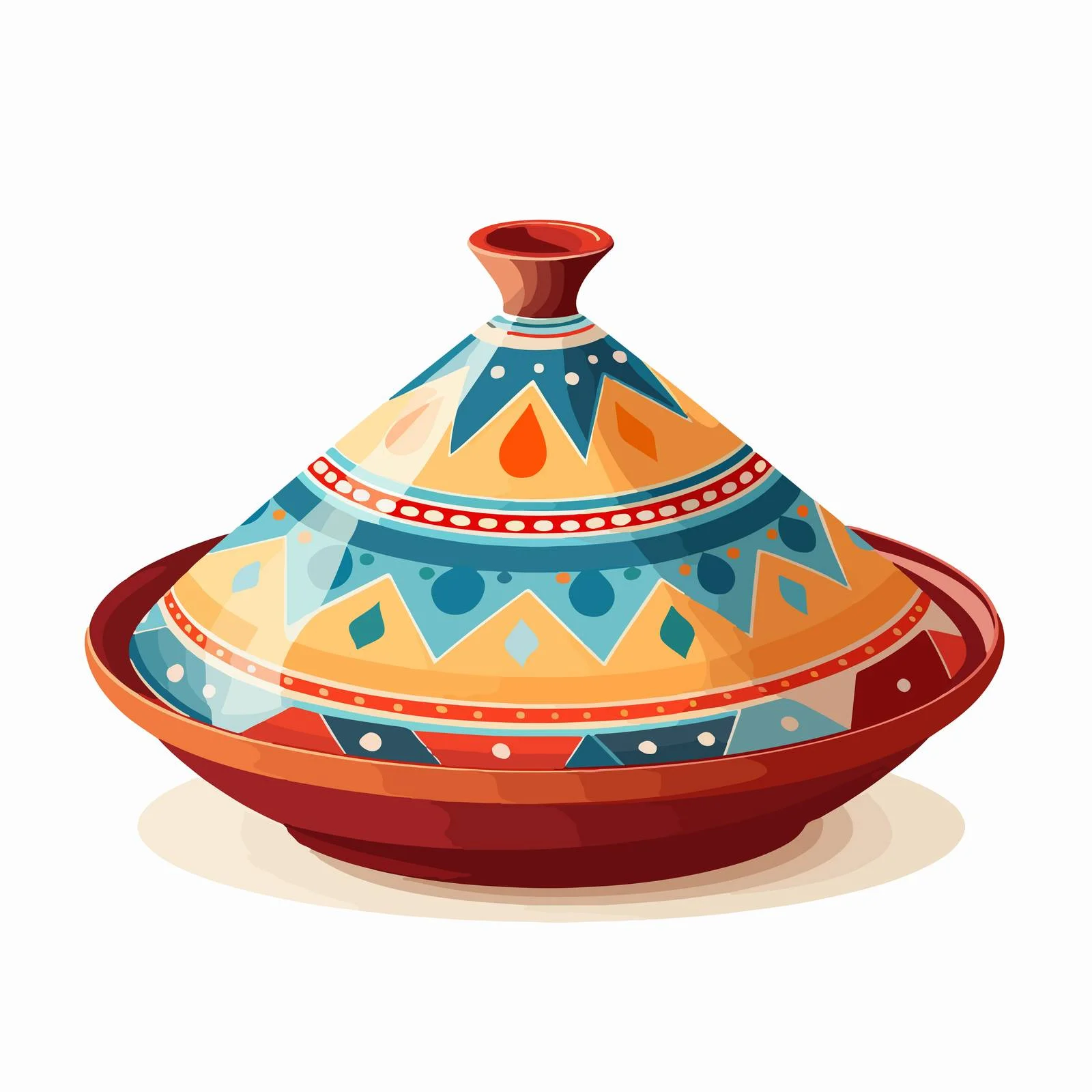 Authentic Tagine Dish in Moroccan Kitchen — free download from Dotvec