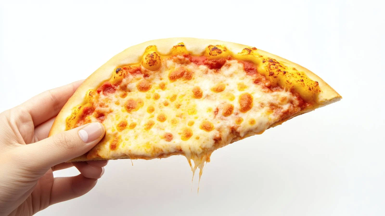 Capturing Slice of Pizza on White Background — free download from Dotvec