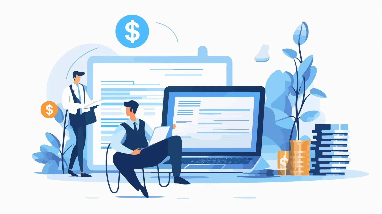 Income Tax Reporting Icon — free download from Dotvec