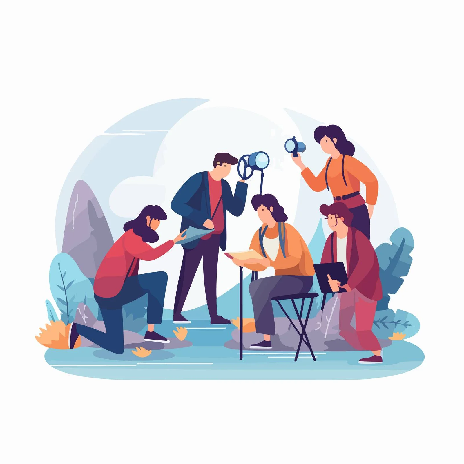 Exploring New Territories, Team Discovery Journey — free download from Dotvec