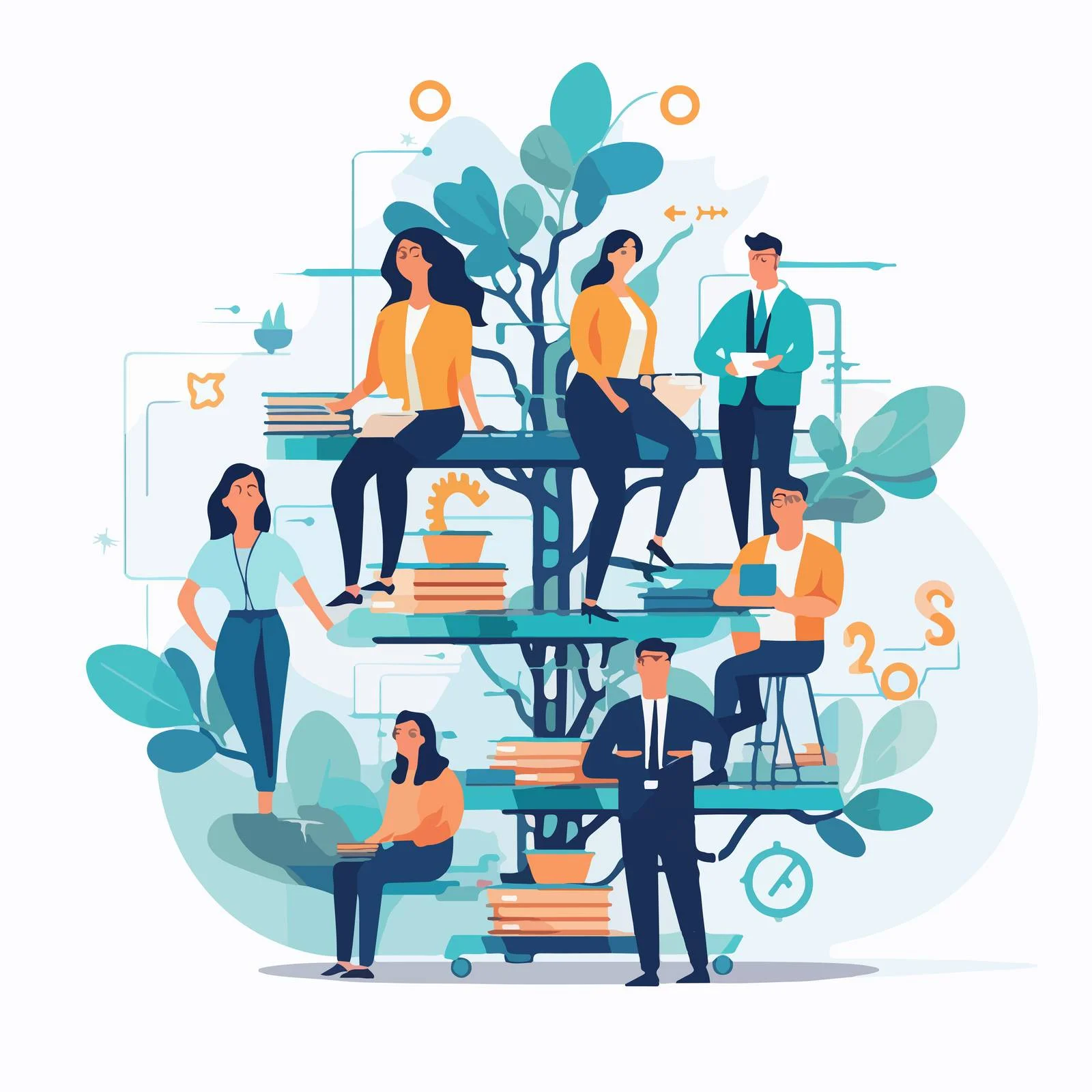 Collaborative Team Dynamics in Innovative Workplace — free download from Dotvec