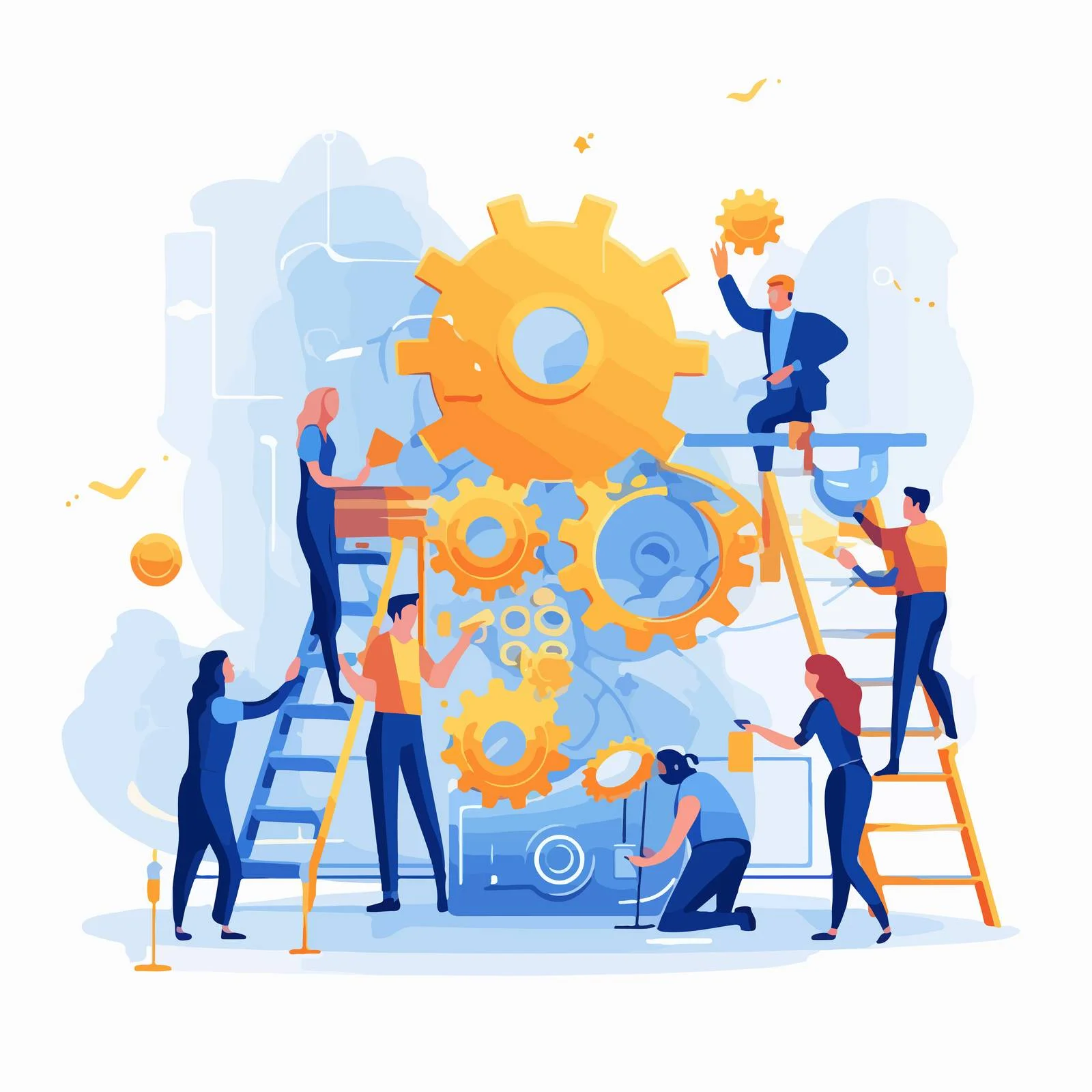 Collaborative Environment in Creative Agency — free download from Dotvec