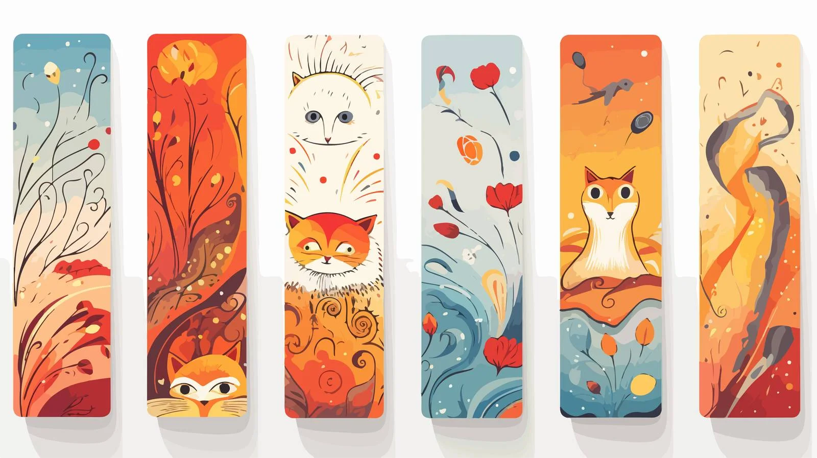 Bookmark Design Template — free download from Dotvec