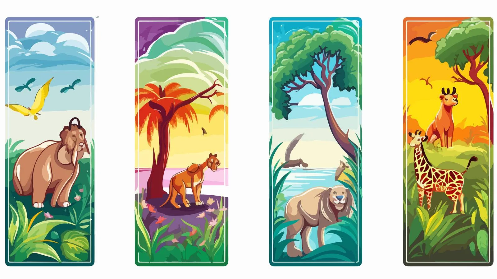 Paper Bookmark Vector Design Template — free download from Dotvec