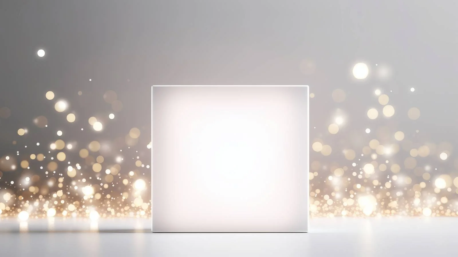 Elegant Product Showcase with Bokeh Lights — free download from Dotvec