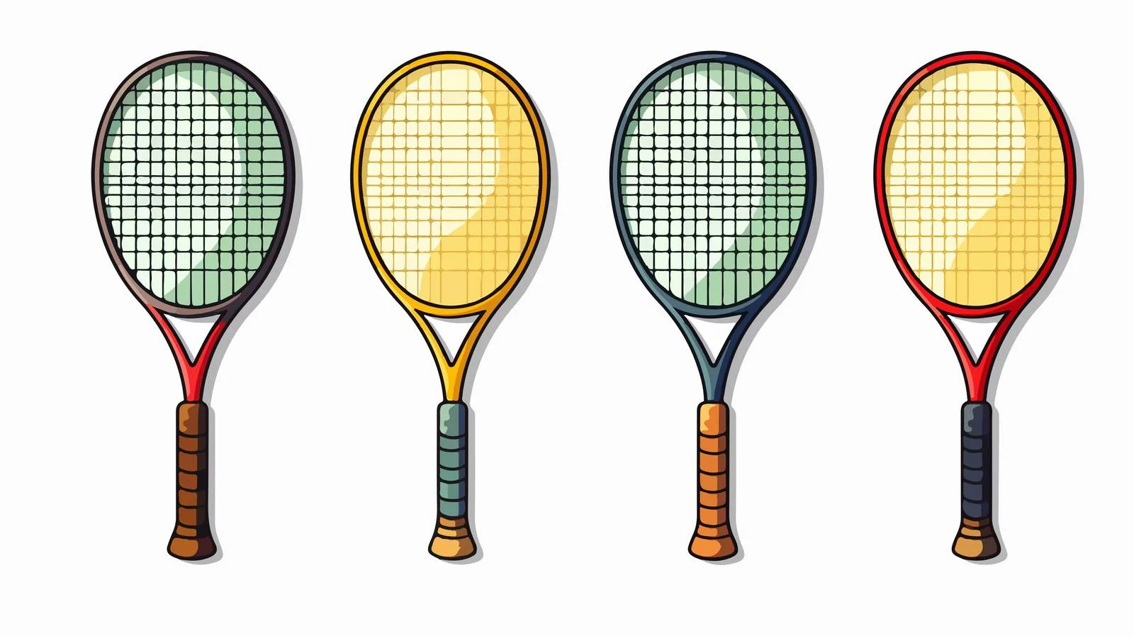 Outdoor Tennis Equipment — free download from Dotvec