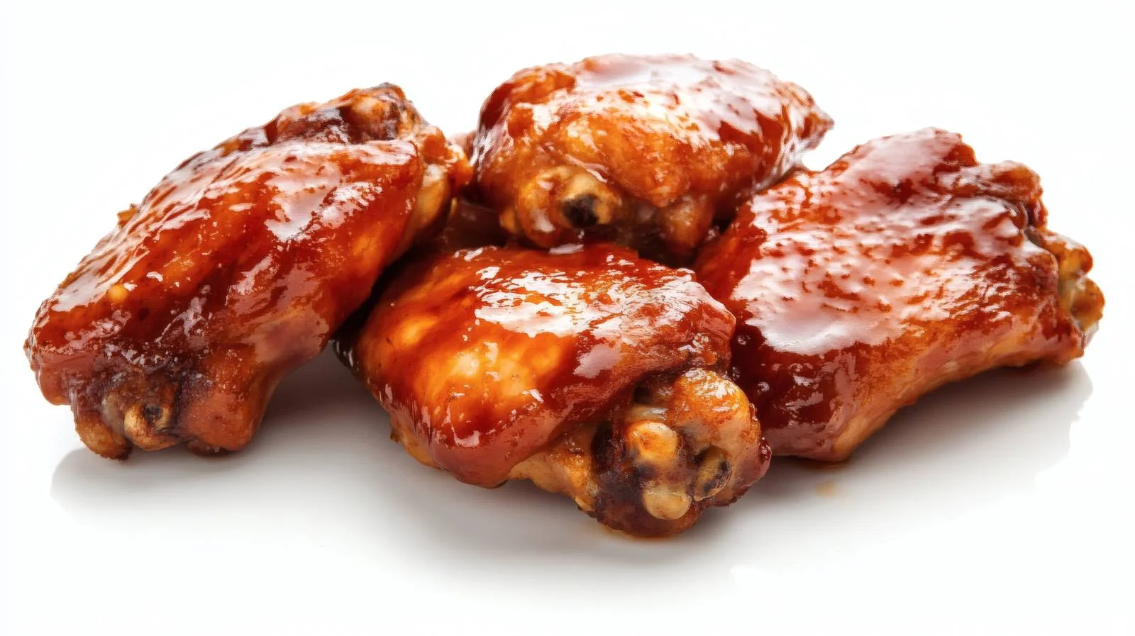 Delicious Teriyaki Chicken Wings on White — free download from Dotvec