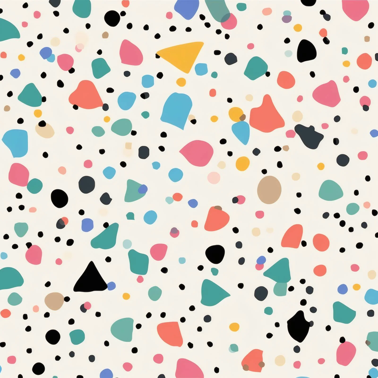 Modern Geometric Terrazzo Seamless Pattern Design — free download from Dotvec