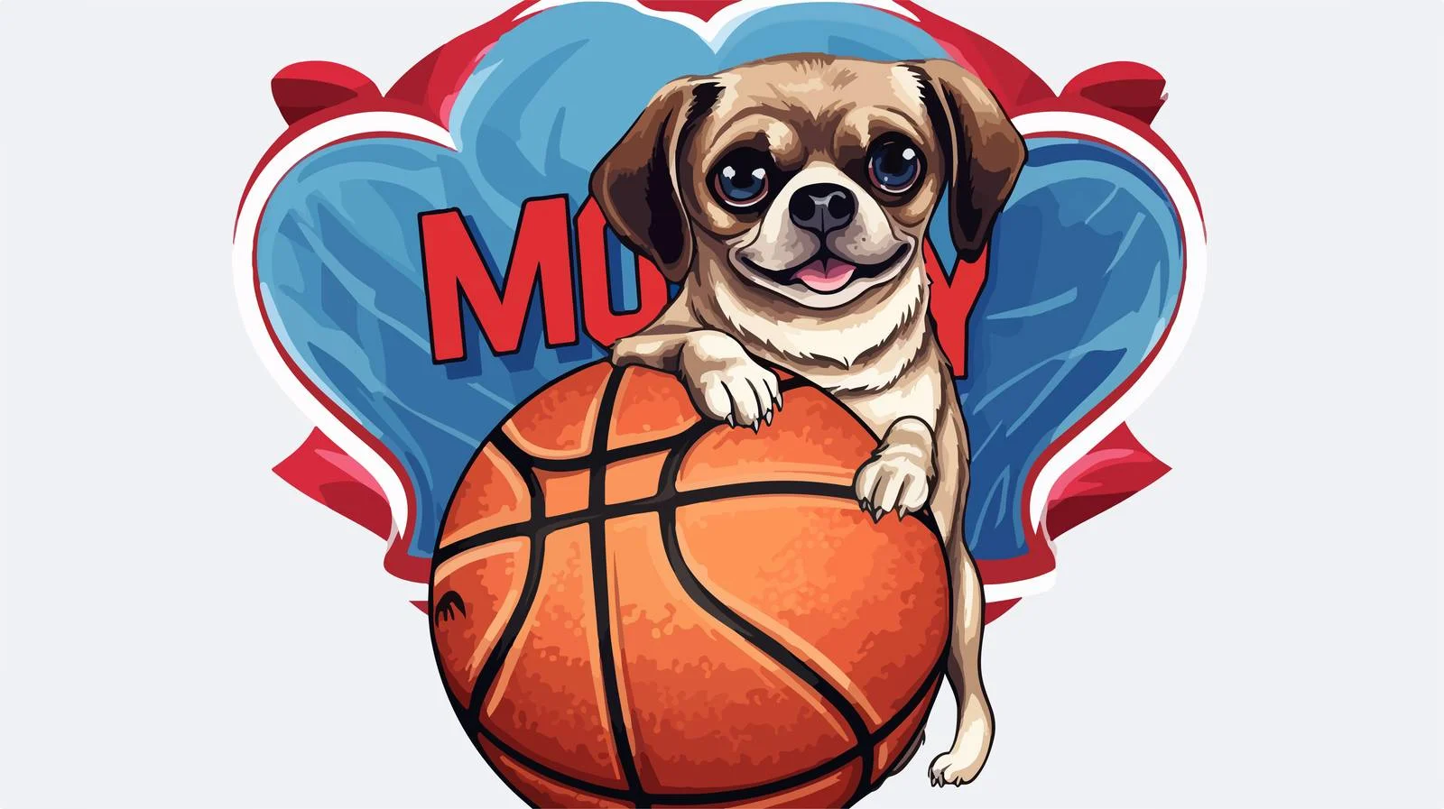Basketball Mom Card Expressing Love — free download from Dotvec