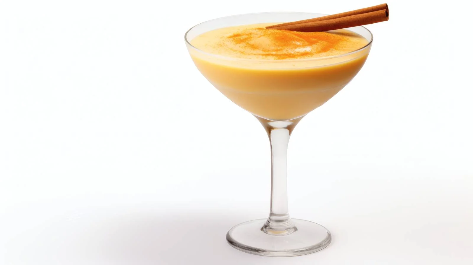 Elegant Thanksgiving Pumpkin Martini Cocktail on White — free download from Dotvec