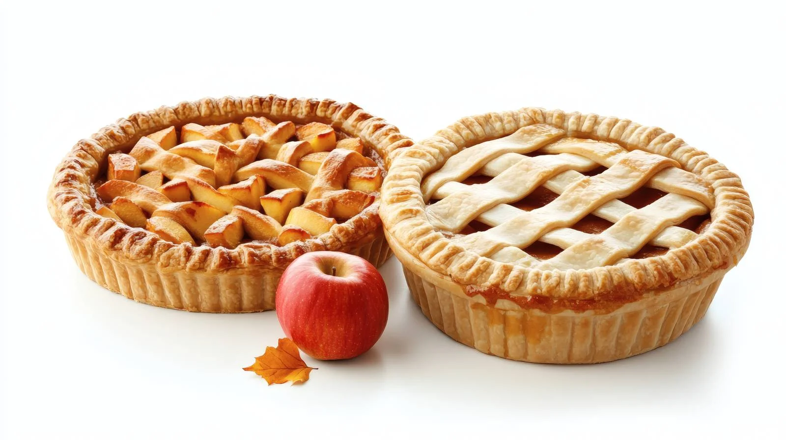 Delicious Thanksgiving Pies on White Background — free download from Dotvec
