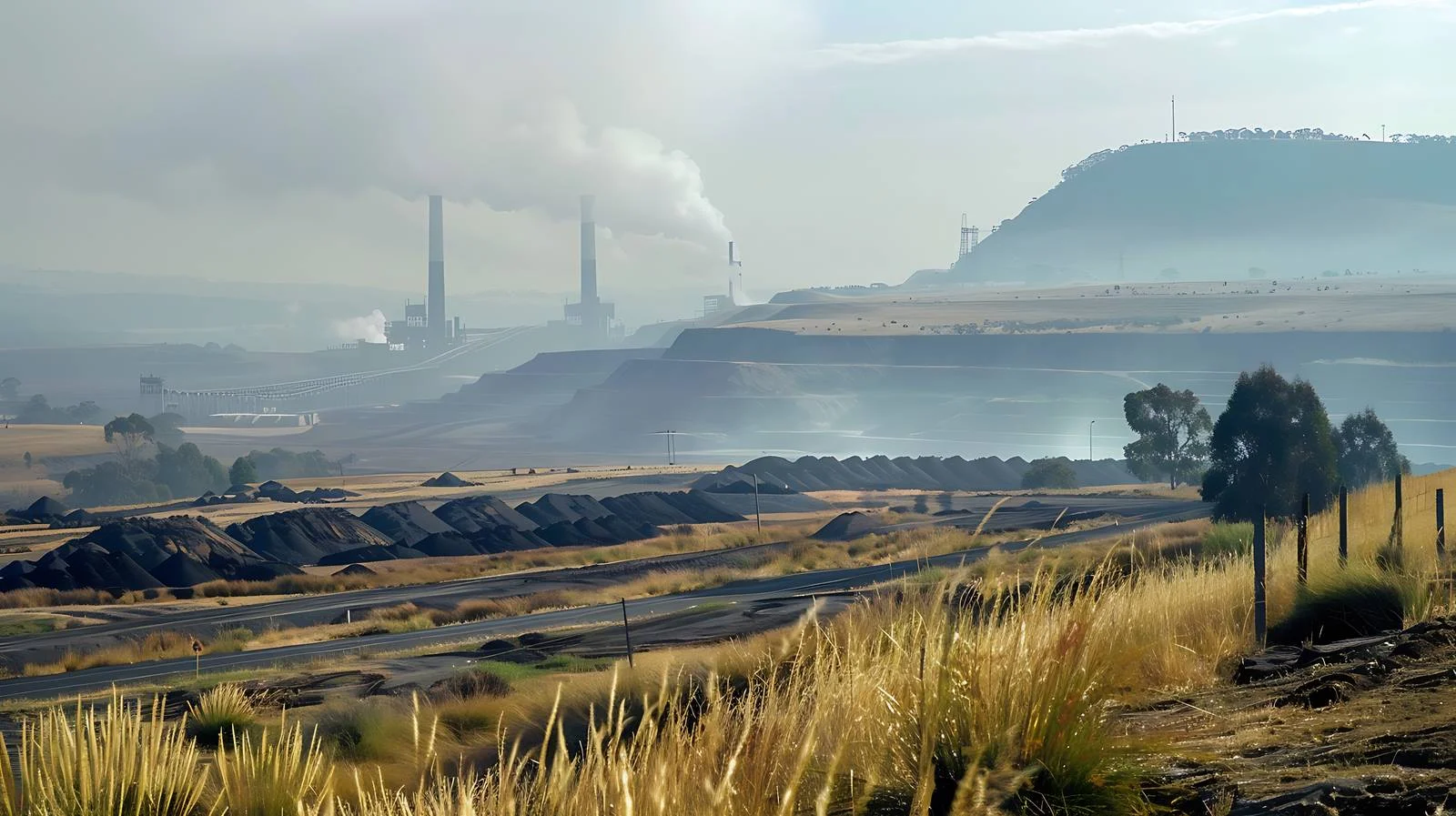 Yan Lang Coal-Fired Station, Latrobe — free download from Dotvec