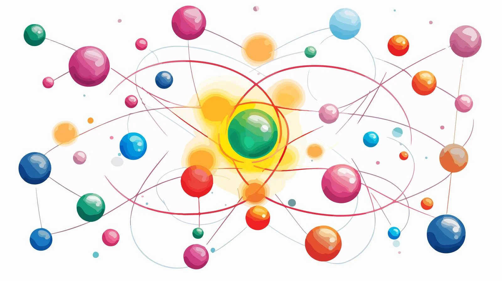 Atomic Structure Vector Components Diagram — free download from Dotvec