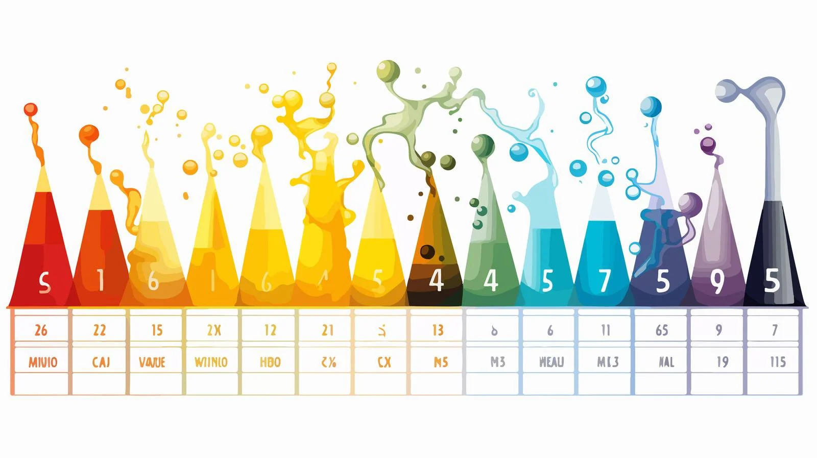 pH Scale Chart Information — free download from Dotvec