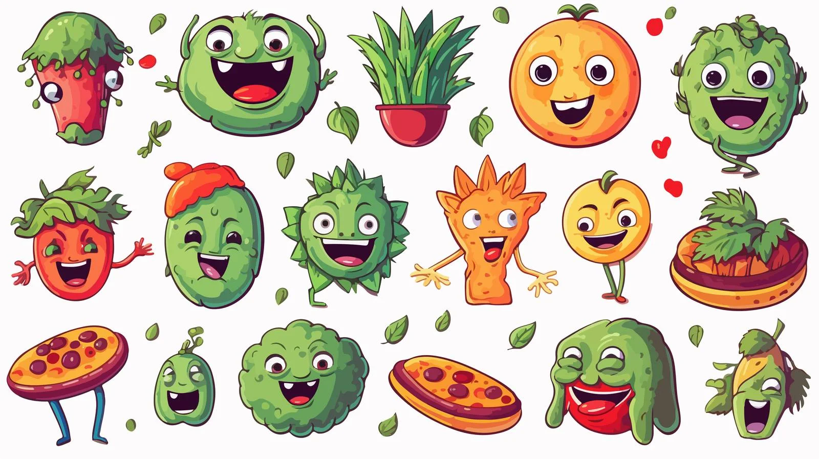 Marijuana Concept and Cannabis Elements Illustration — free download from Dotvec