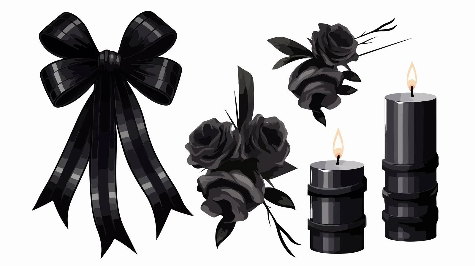 Memory Funerals and Condolences Concept — free download from Dotvec