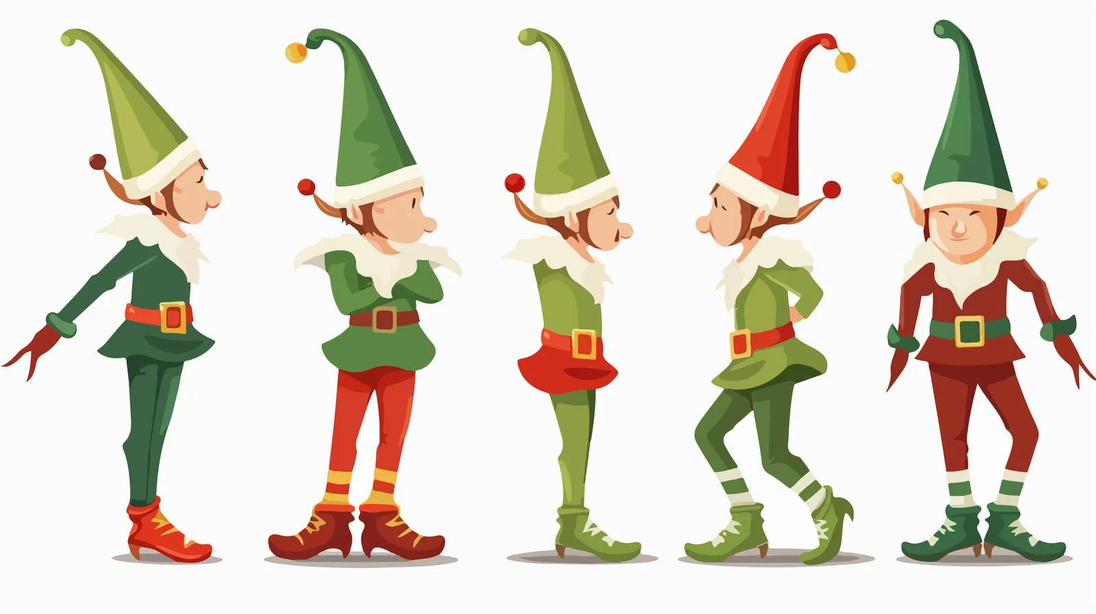 Festive Elf Attire — free download from Dotvec