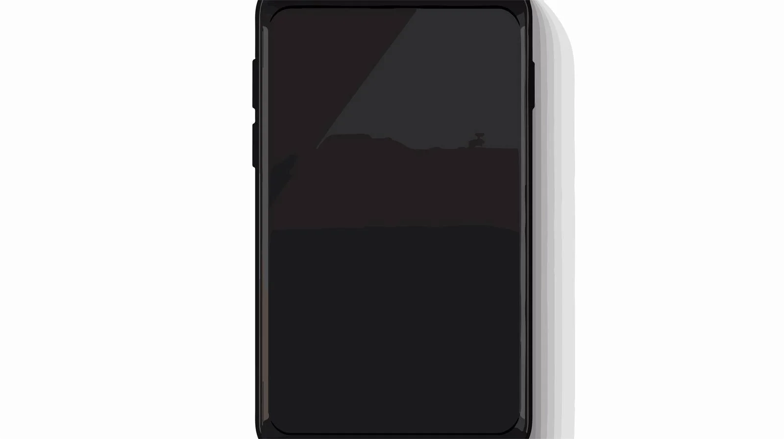 Black Smartphone Front View Stock Vector — free download from Dotvec