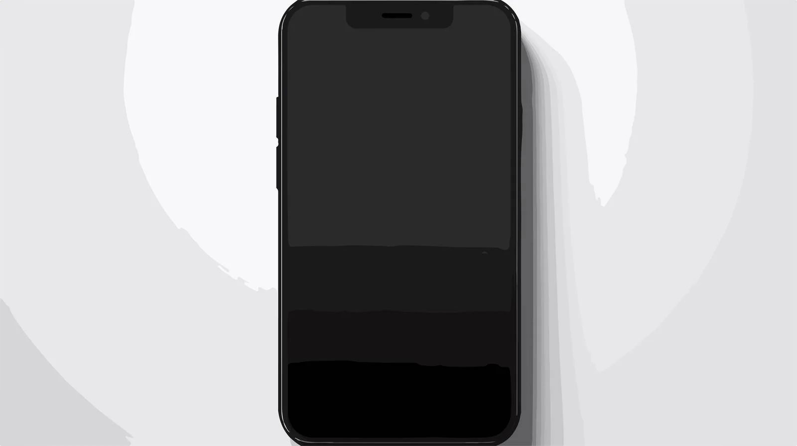 Black Smartphone Front Model Vector Stock — free download from Dotvec