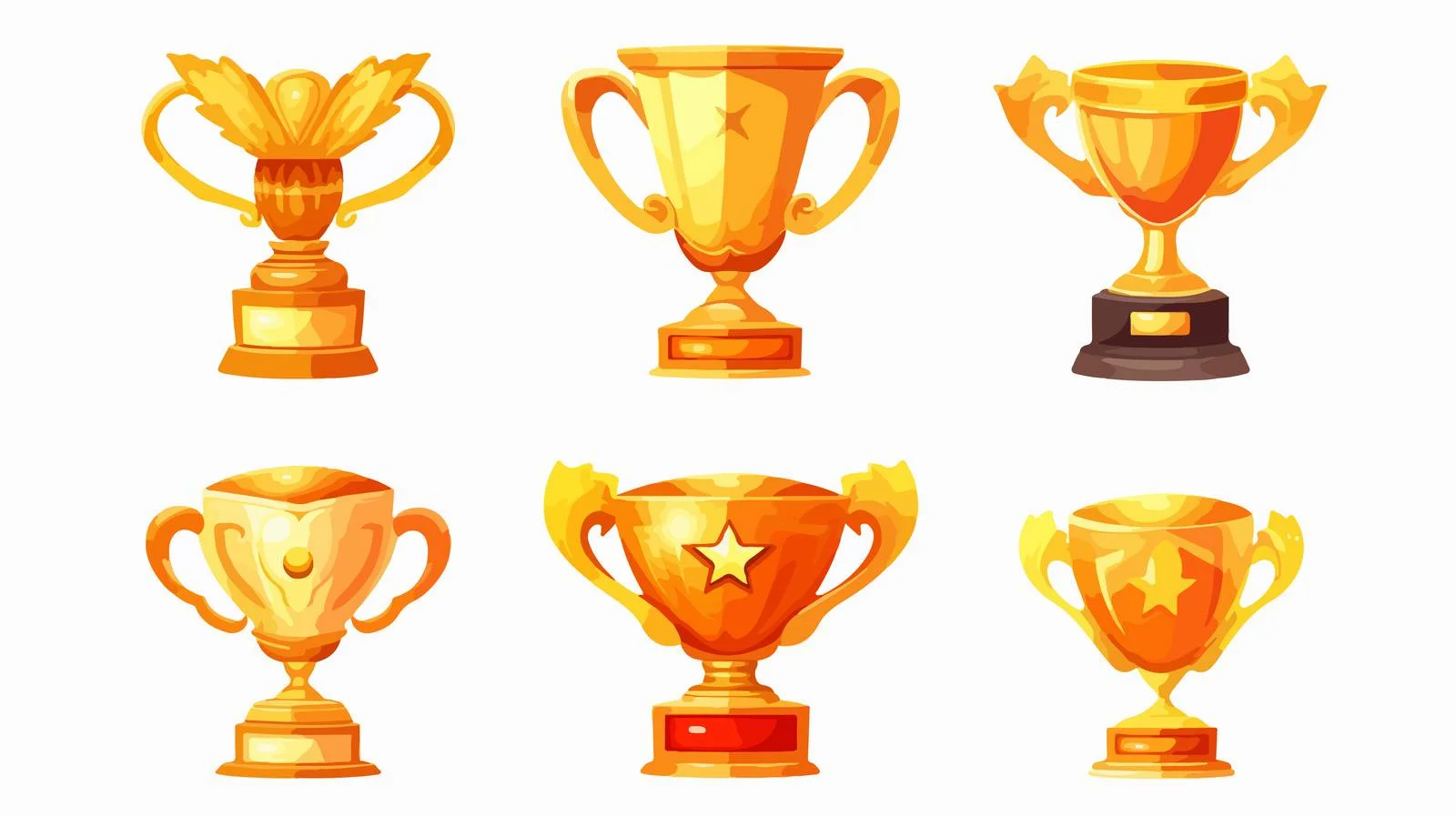 Success Trophy Awards Winners Image — free download from Dotvec