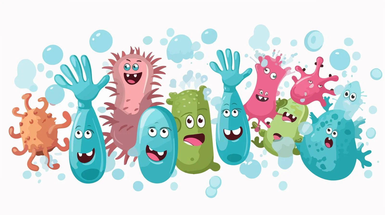 Hand Hygiene Bacteria Awareness — free download from Dotvec