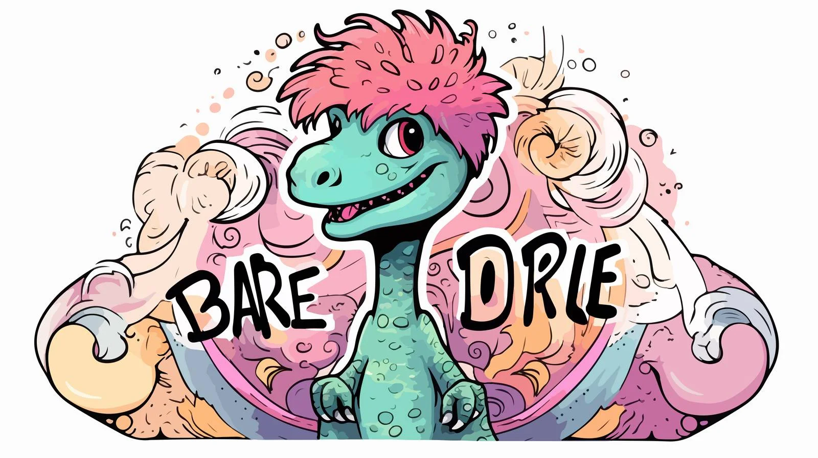 Empowerment and Creativity Message with Dinosaurs — free download from Dotvec