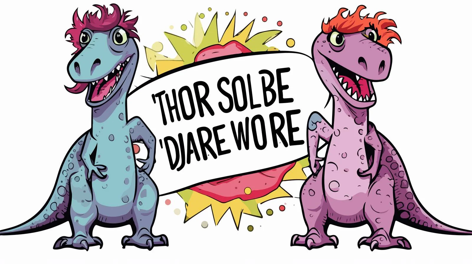 Empowerment Message with Dinosaur Doodles — free download from Dotvec