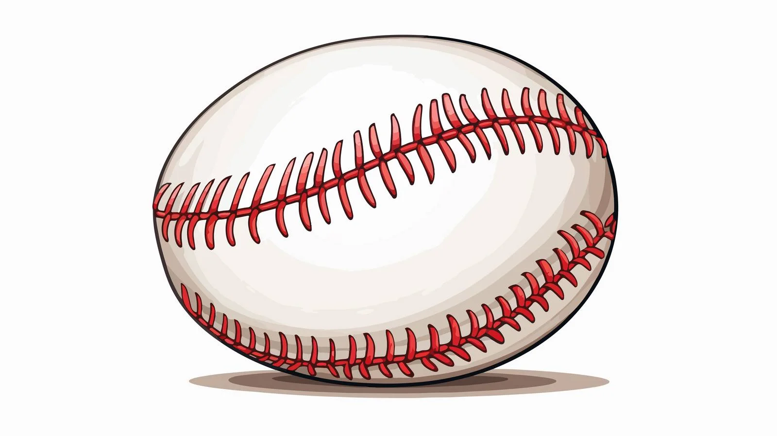 Baseball Stitching Isolated Image — free download from Dotvec