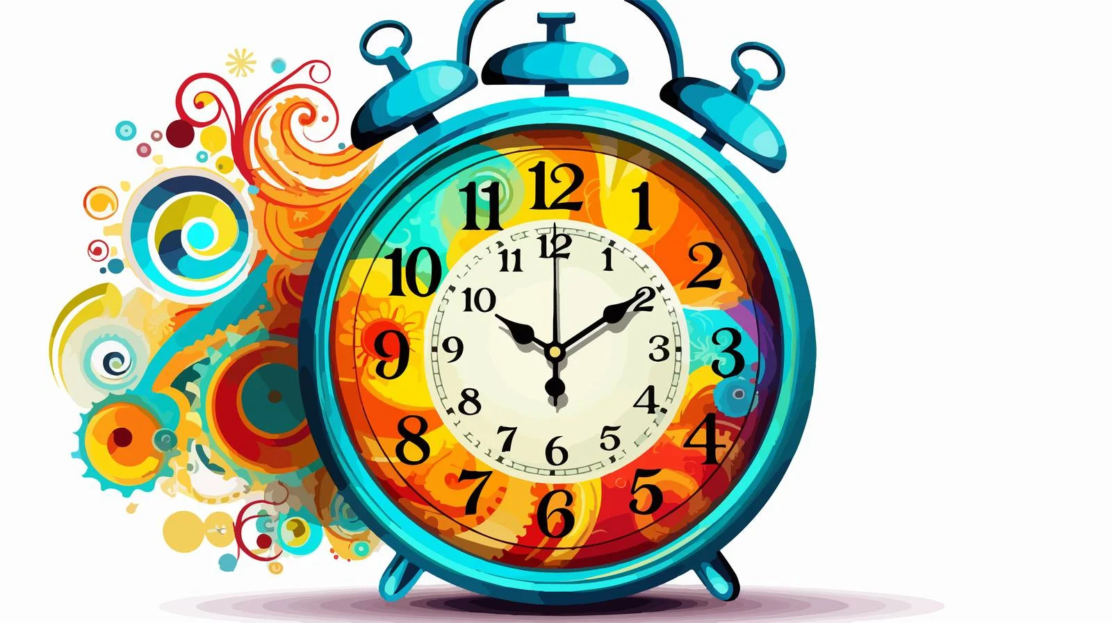 Scheduled Time Clock Display — free download from Dotvec