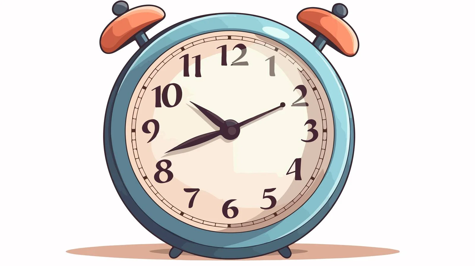 Scheduled Time Clock Face — free download from Dotvec