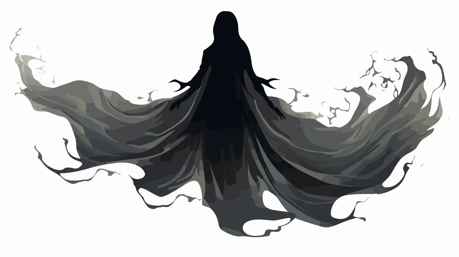 Dark Silhouette Corpse Concept Art — free download from Dotvec