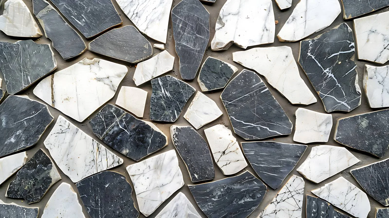 Marble Pieces Creating Sidewalk Texture Detail — free download from Dotvec