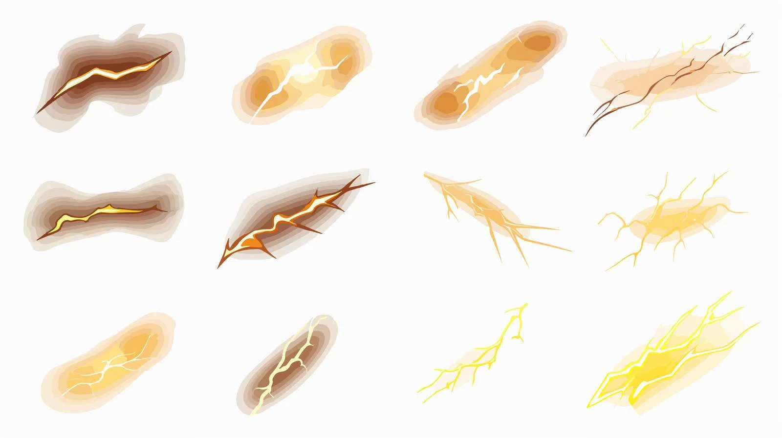 Lightning Vector Flash Collection — free download from Dotvec