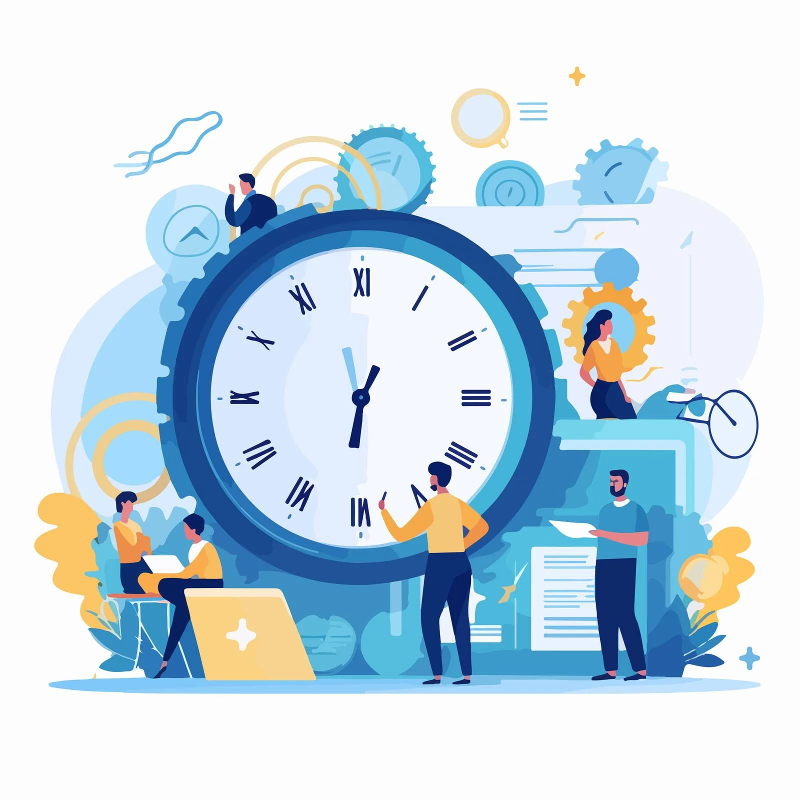 Efficient Business Organization Through Time Management — free download from Dotvec