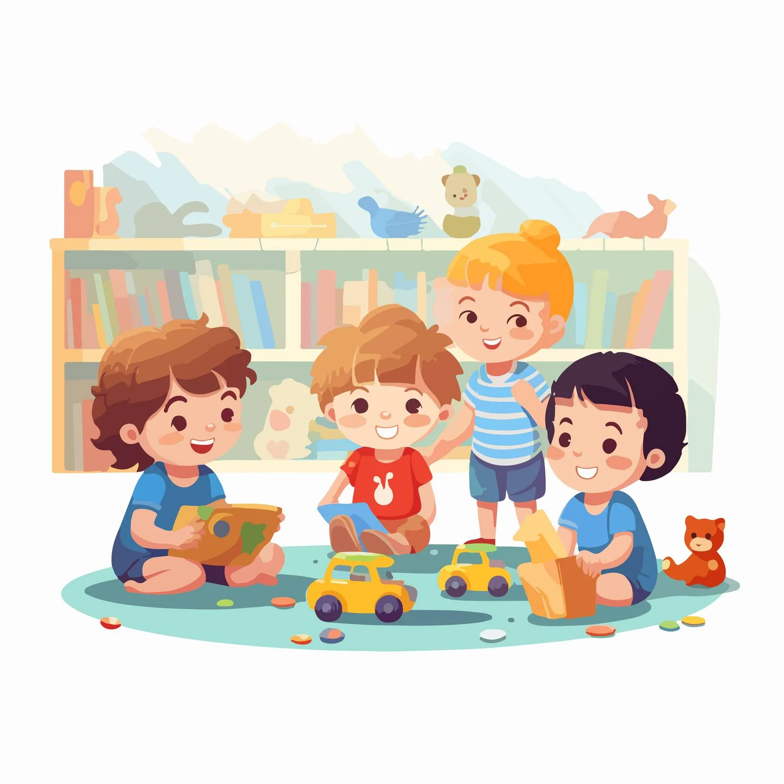 Engaging Toddlers in Kindergarten Play Activities — free download from Dotvec