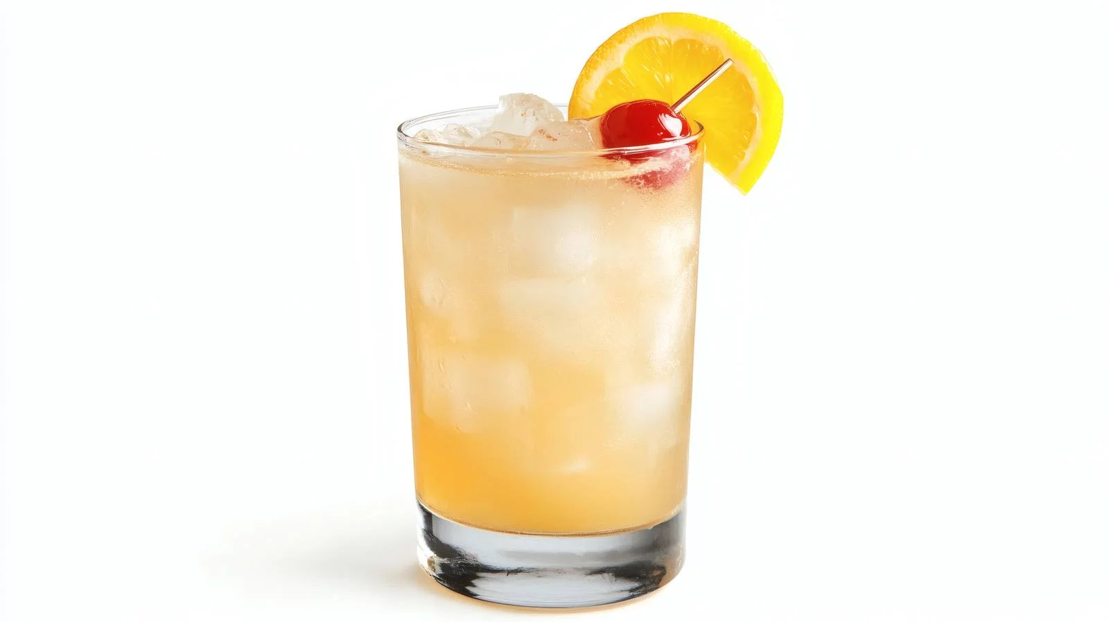 Classic Tom Collins Cocktail on White — free download from Dotvec
