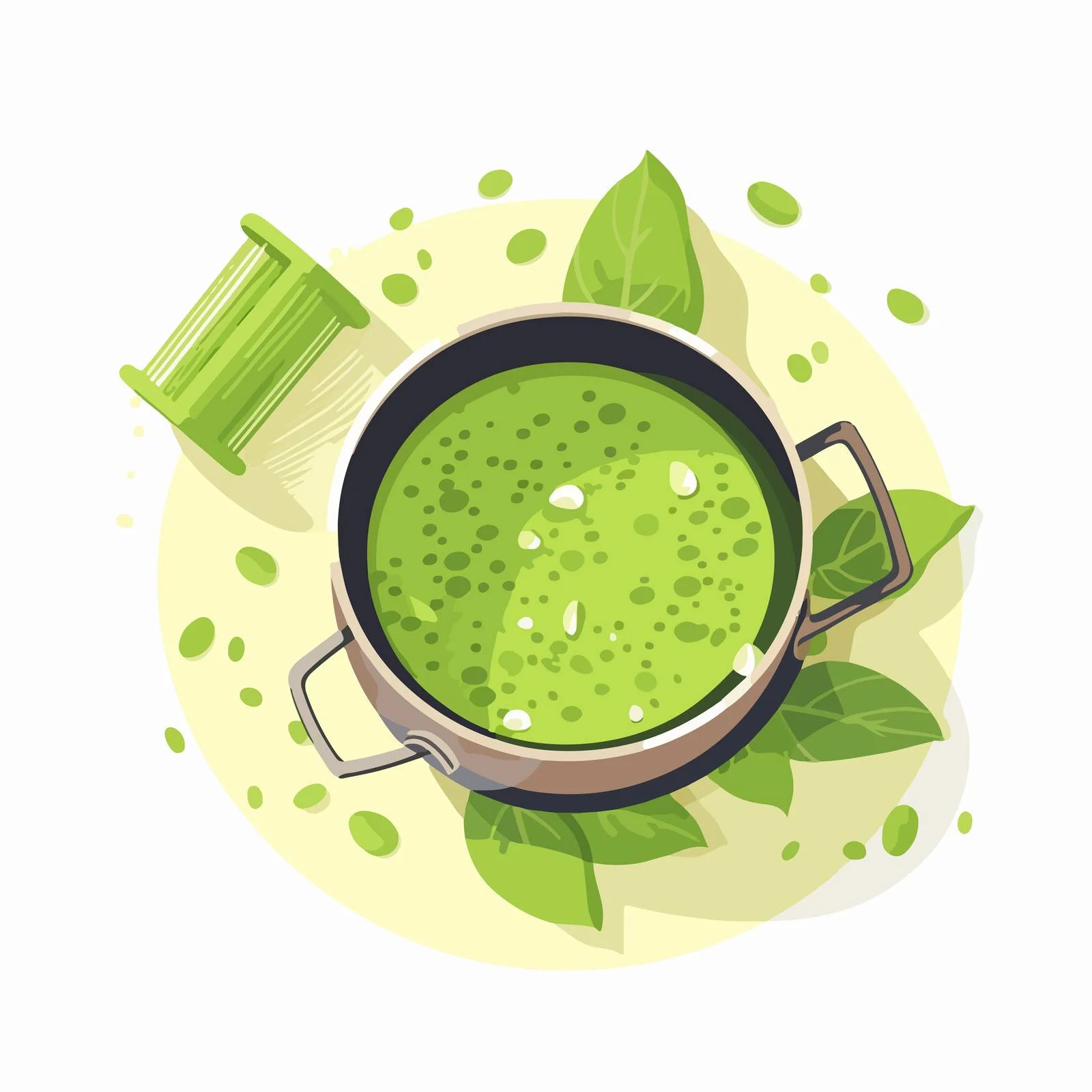 Teapot with Matcha Powder and Strainer – free matcha image from Dotvec