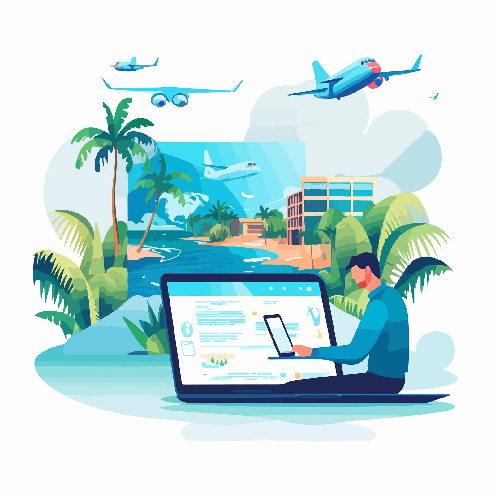 Travelers Services Composition for Tourism Assistance — free download from Dotvec