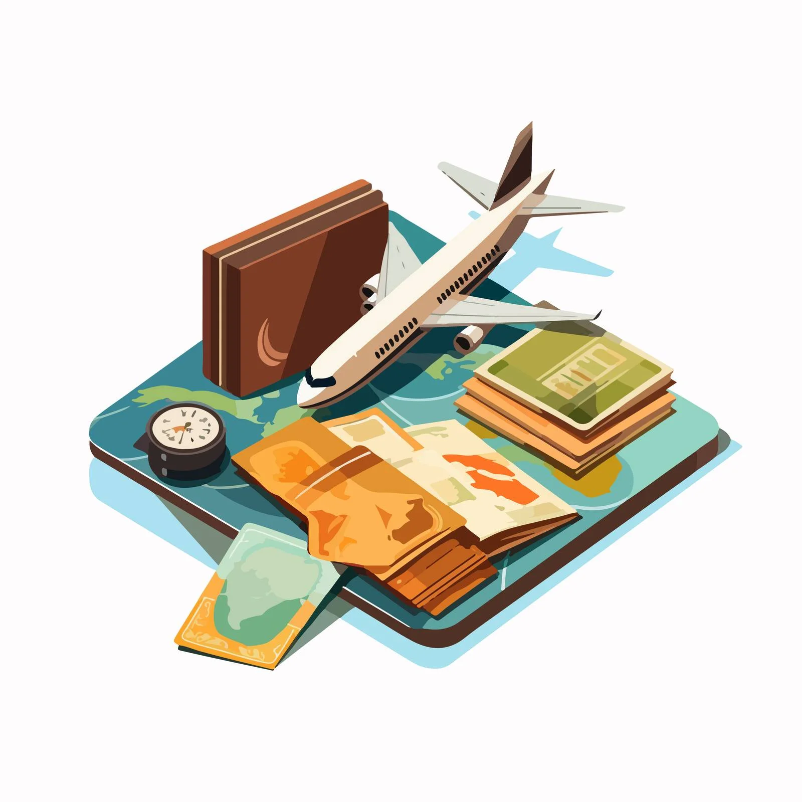 Essential Travel Documents and Currency Organizer — free download from Dotvec