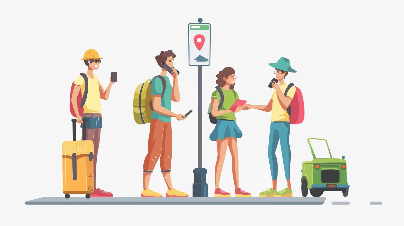 Tourist Assistance and Hotel Reservation — free download from Dotvec