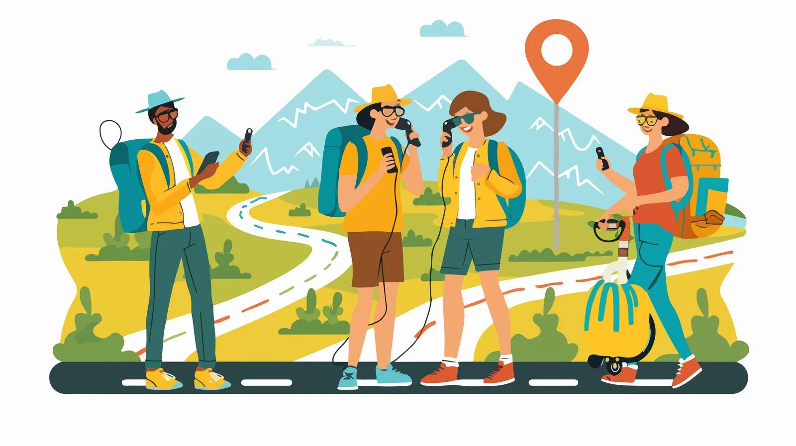 Tourist Services Image — free download from Dotvec