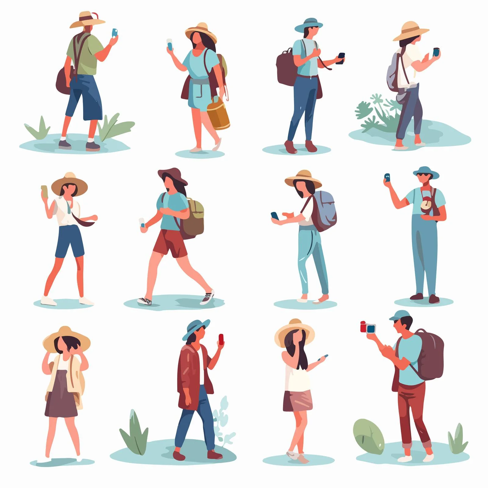 Exploring Tourist Attractions and Capturing Memories — free download from Dotvec