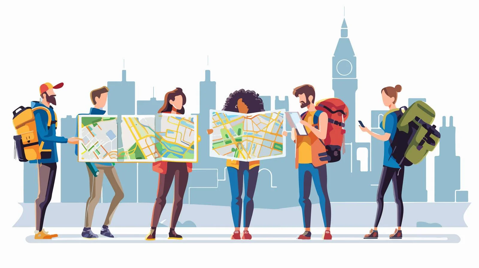 Tourist Exploration Assistance — free download from Dotvec