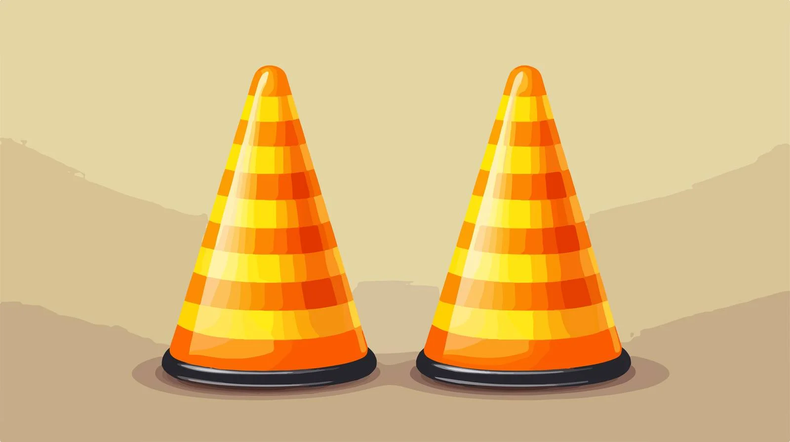 Barrier Cones for Protective Zone Segregation — free download from Dotvec