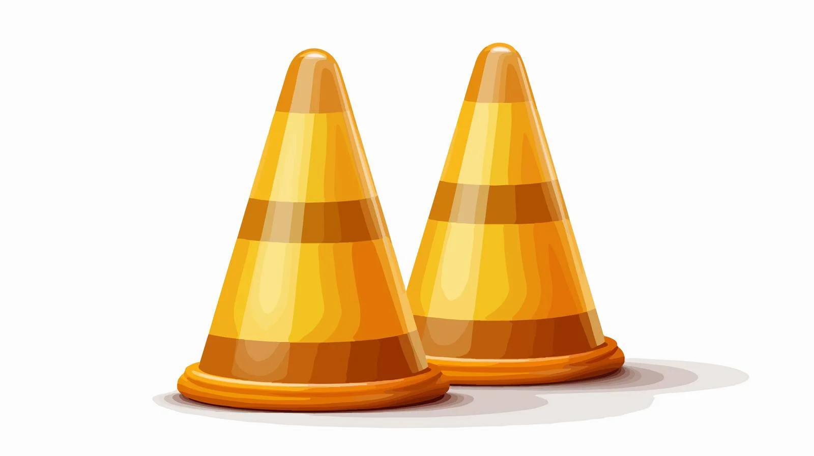 Barrier Cones for Protective Zone Division — free download from Dotvec