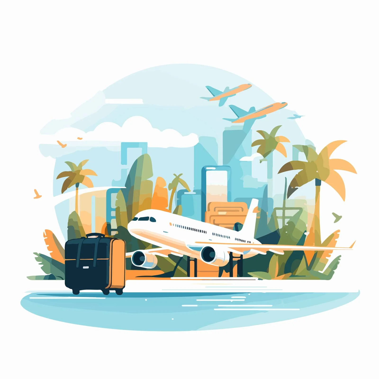 Exploring Travel and Tourism Services Abstractly — free download from Dotvec